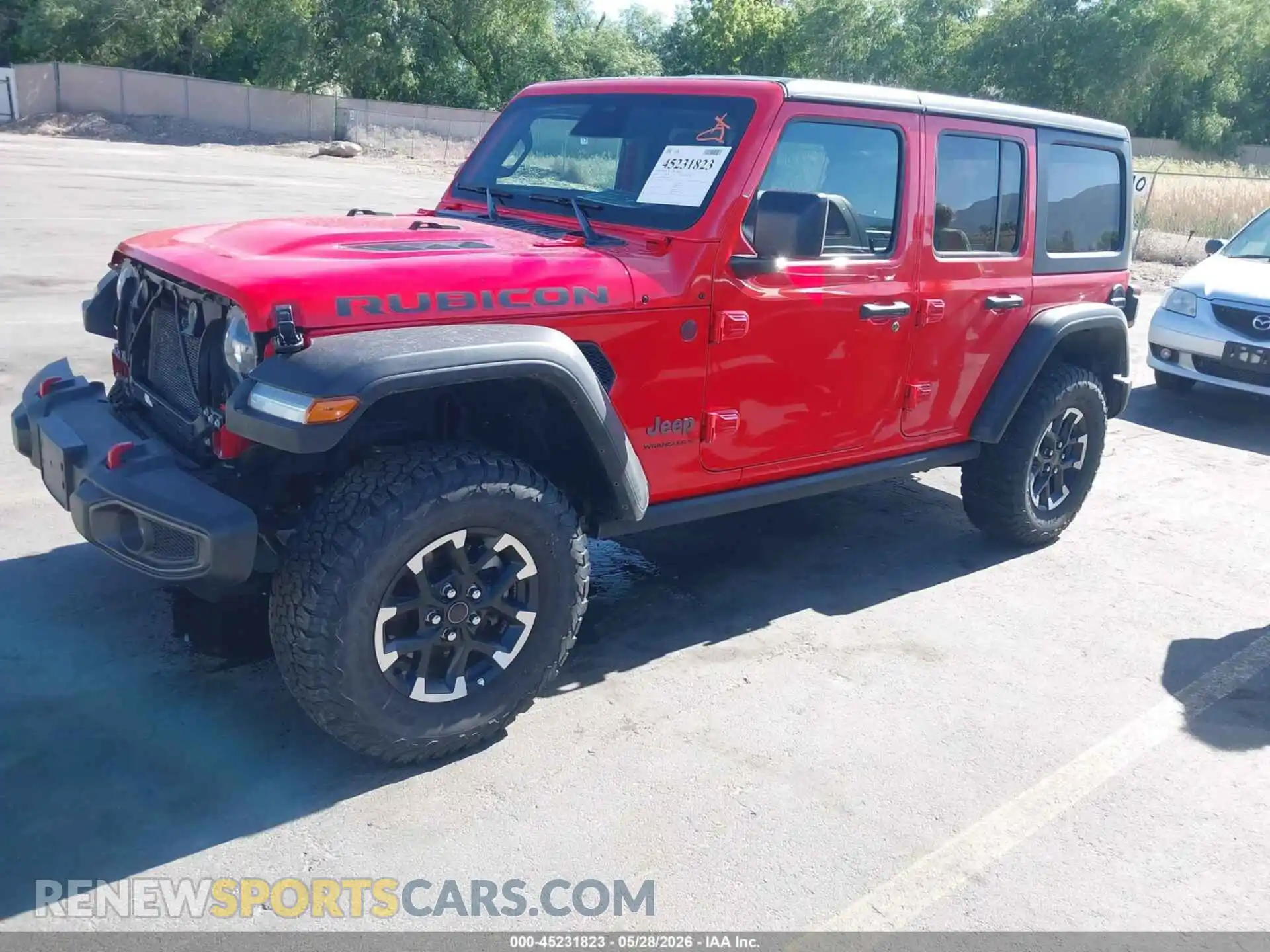 2 Photograph of a damaged car 1C4PJXFN0SW663852 JEEP WRANGLER 2025