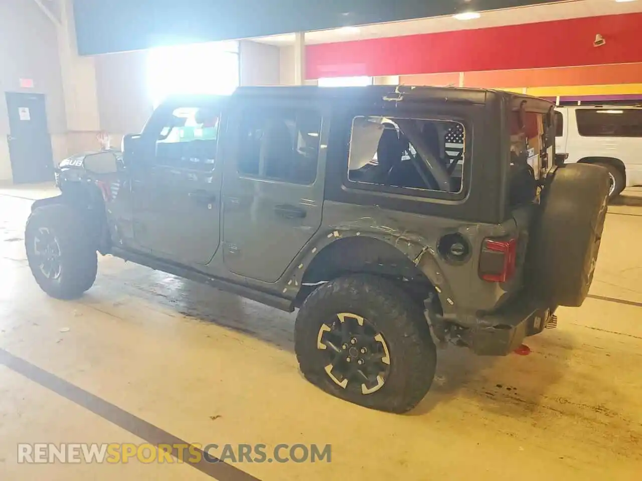 2 Photograph of a damaged car 1C4PJXFN1SW527620 JEEP WRANGLER 2025