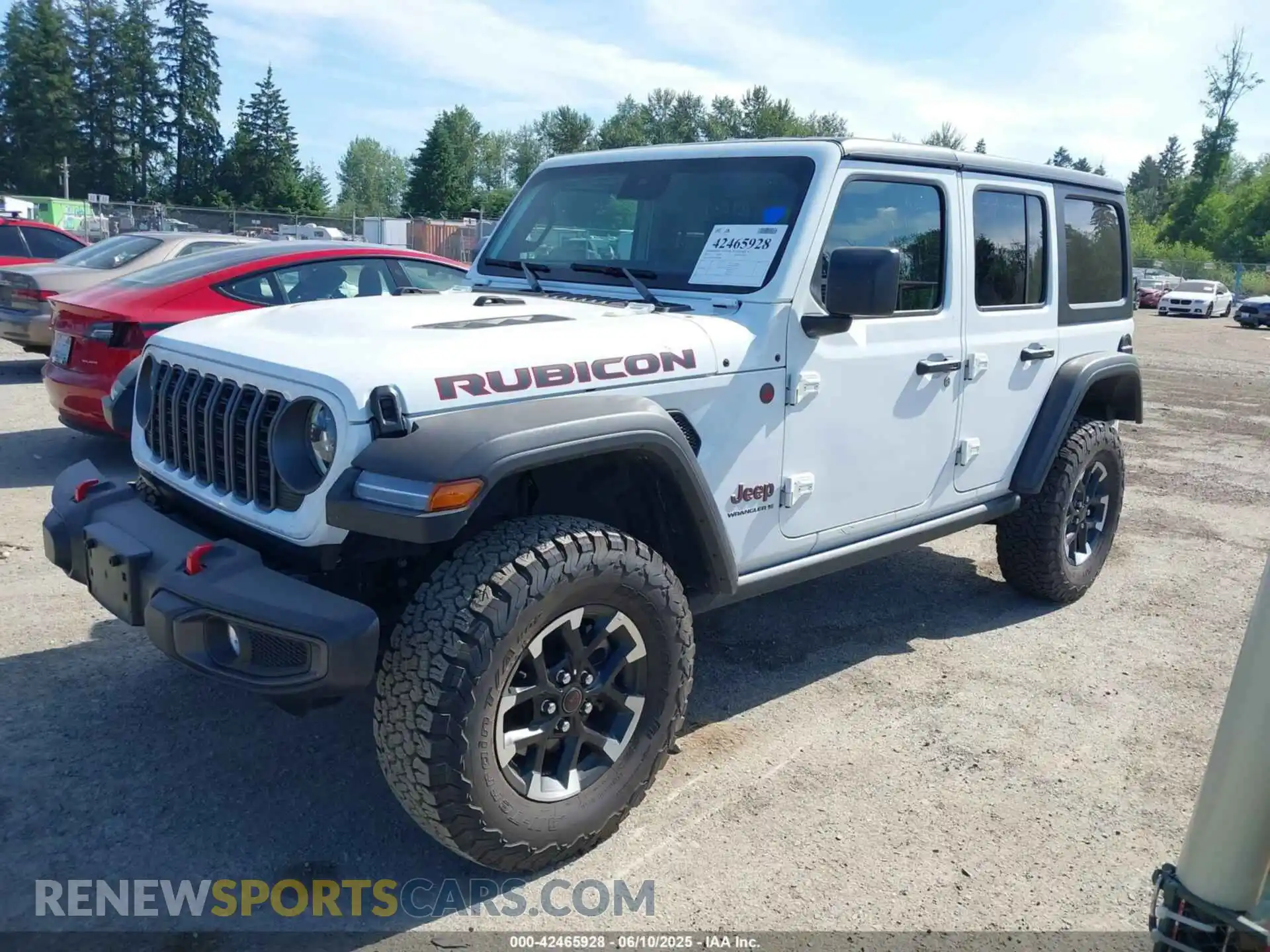 2 fotografías del automóvil dañado 1C4PJXFN1SW527892 JEEP WRANGLER 2025