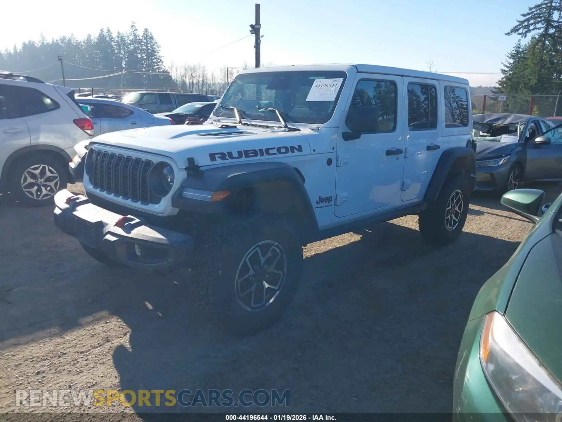 2 fotografías del automóvil dañado 1C4PJXFN1SW573724 JEEP WRANGLER 2025