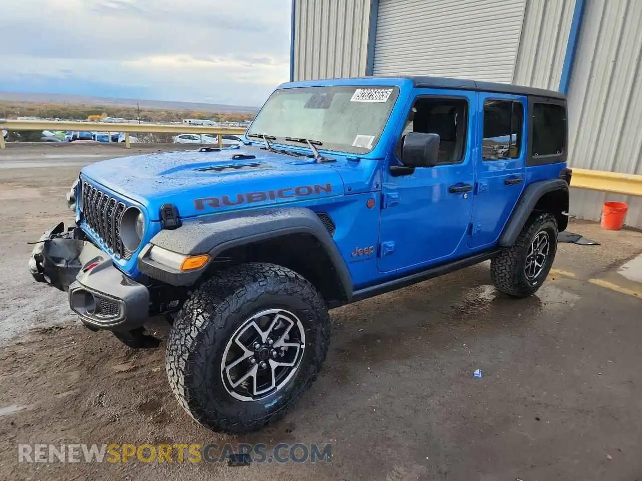 1 Photograph of a damaged car 1C4PJXFN1SW663567 JEEP WRANGLER 2025