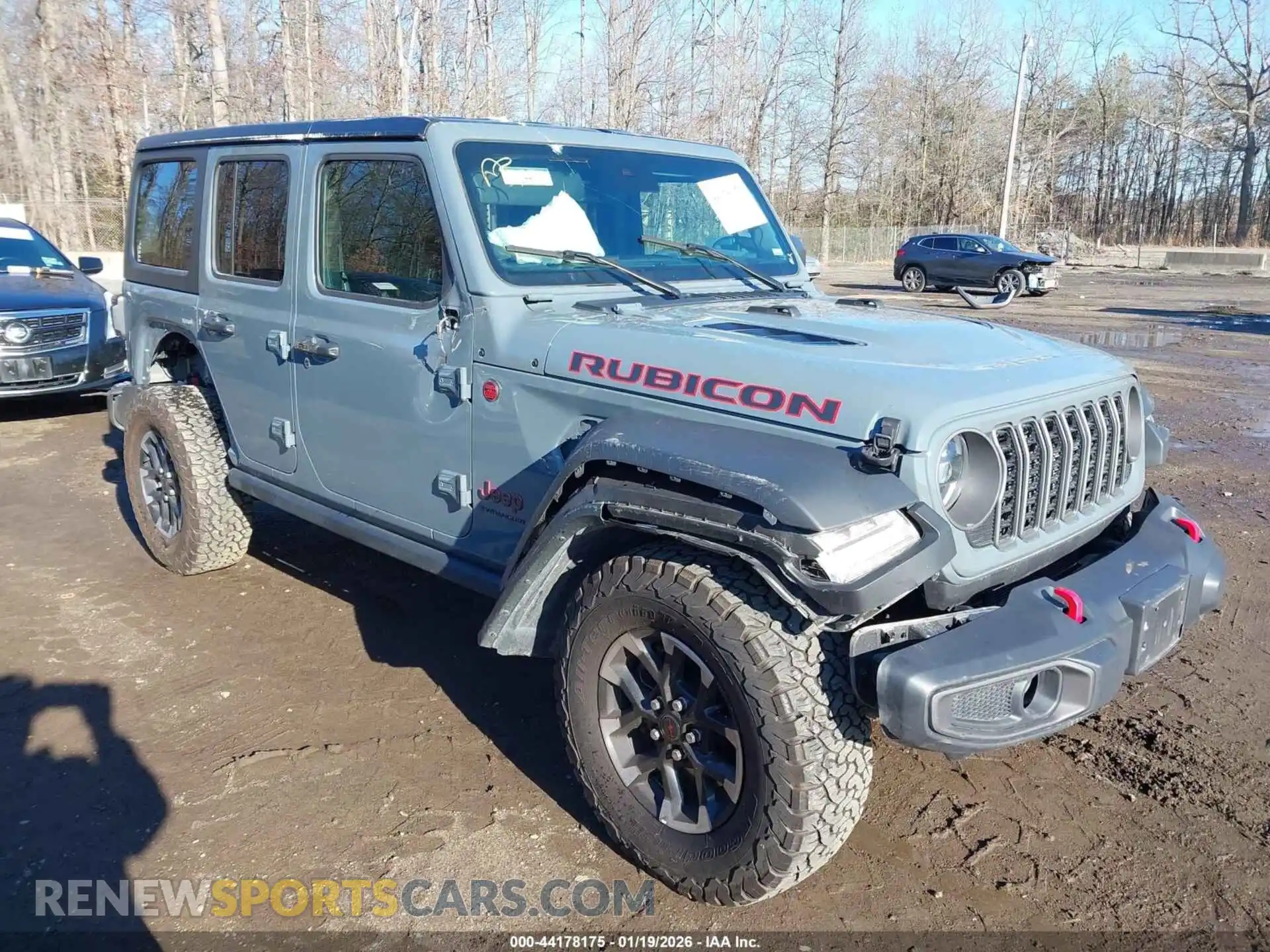 1 Photograph of a damaged car 1C4PJXFN2SW525164 JEEP WRANGLER 2025