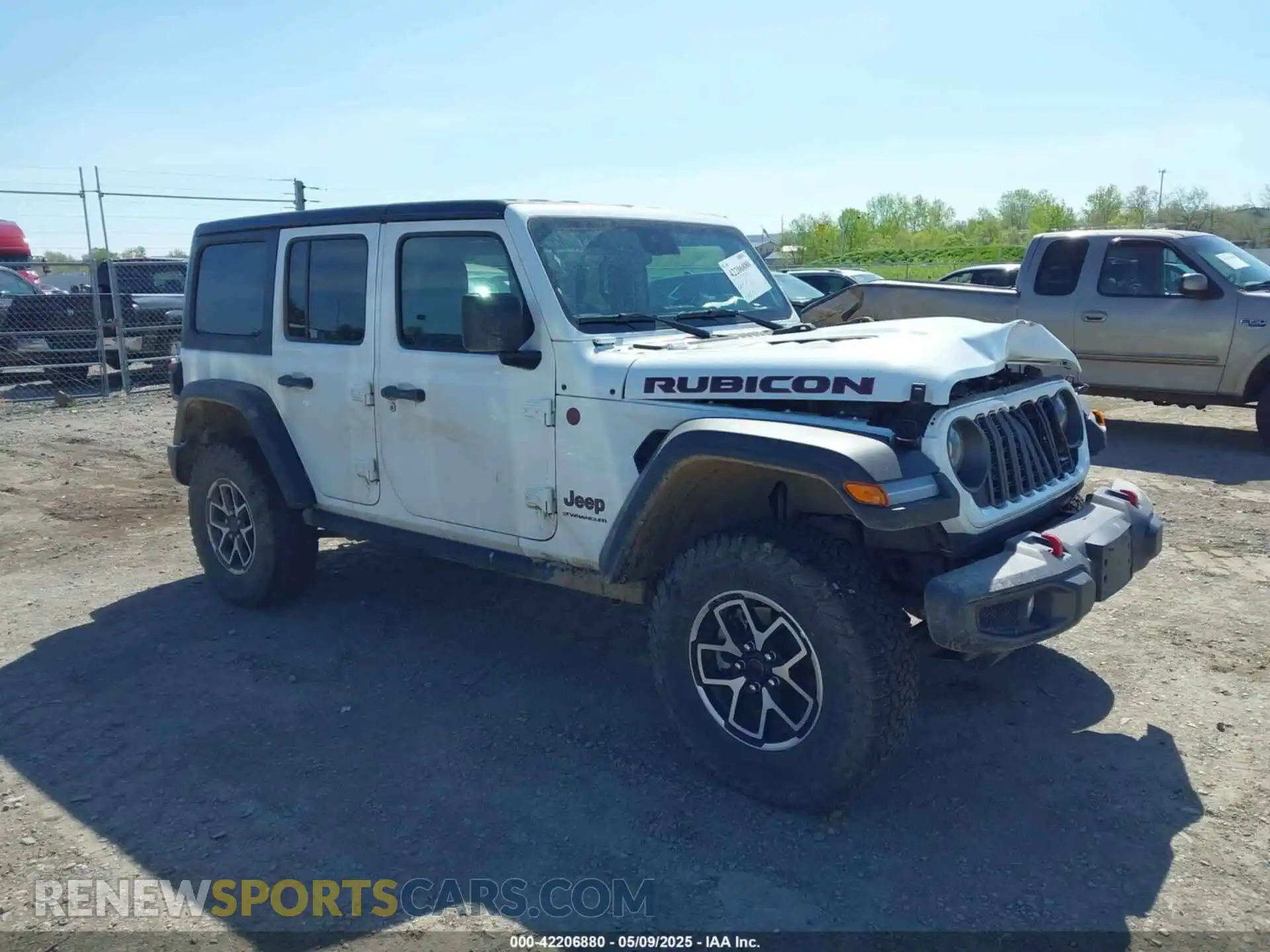 1 Photograph of a damaged car 1C4PJXFN2SW526430 JEEP WRANGLER 2025