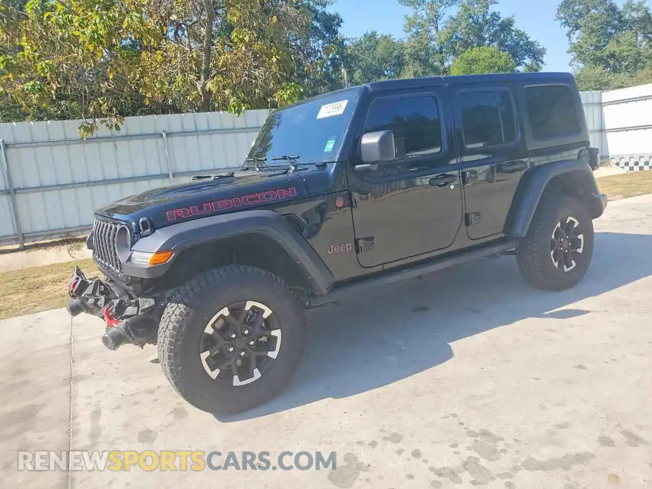 1 Photograph of a damaged car 1C4PJXFN2SW526847 JEEP WRANGLER 2025