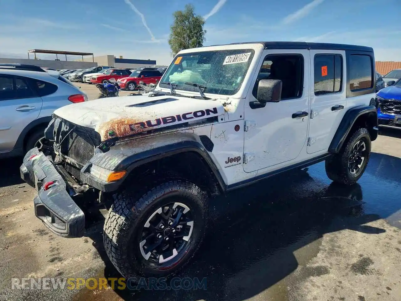 1 Photograph of a damaged car 1C4PJXFN2SW527397 JEEP WRANGLER 2025