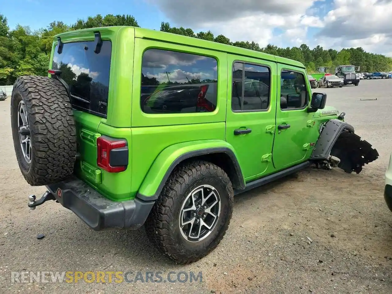 3 fotografías del automóvil dañado 1C4PJXFN2SW615298 JEEP WRANGLER 2025