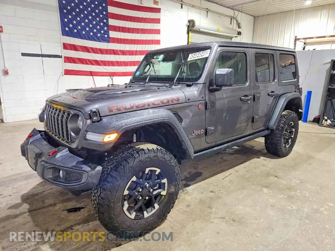 1 Photograph of a damaged car 1C4PJXFN2SW663612 JEEP WRANGLER 2025