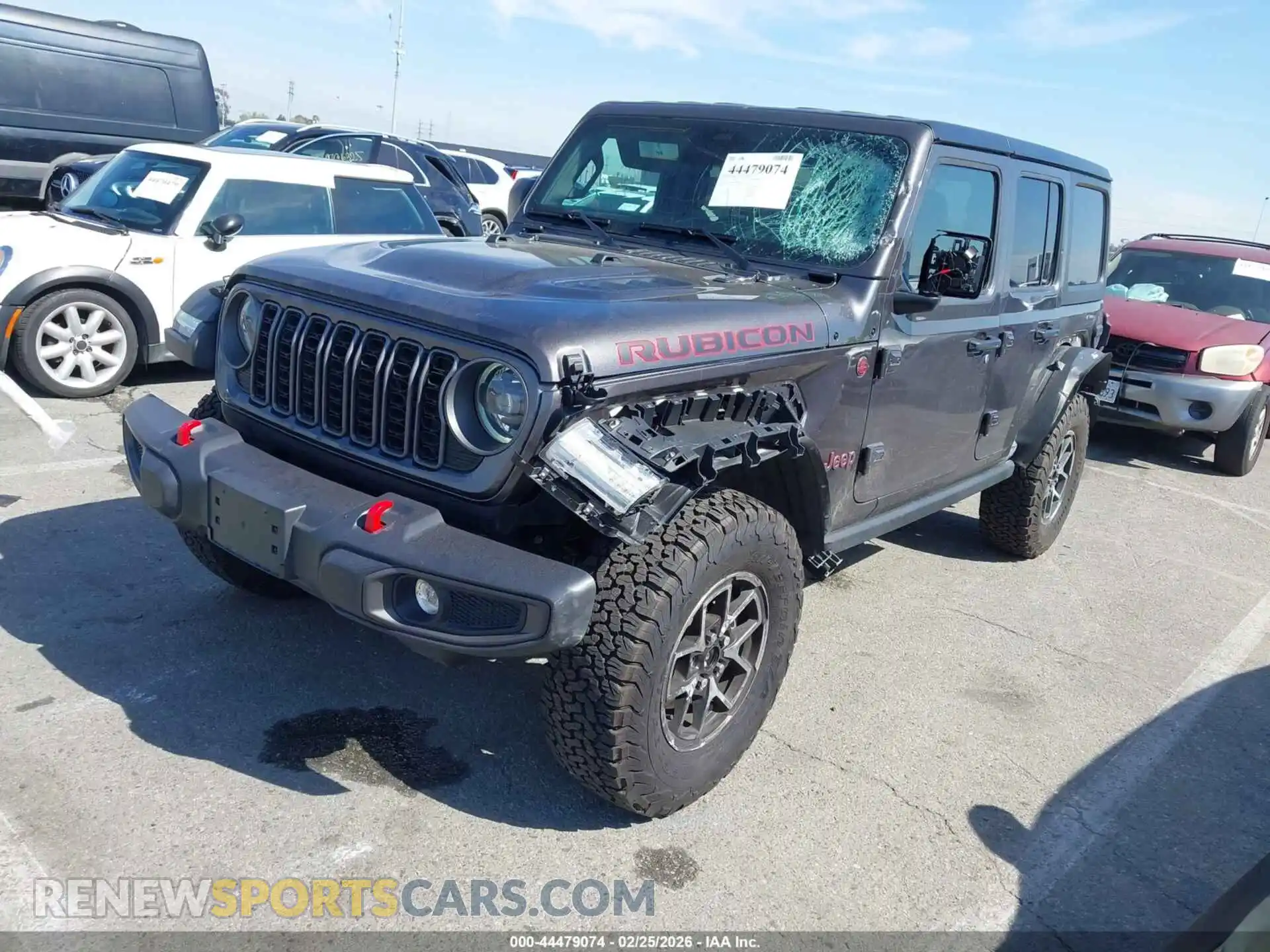 2 Photograph of a damaged car 1C4PJXFN2SW664095 JEEP WRANGLER 2025