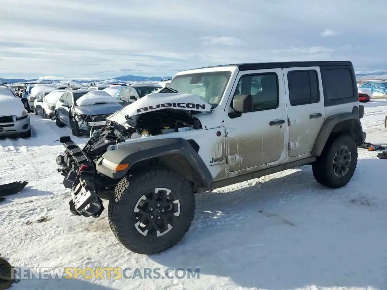 1 Photograph of a damaged car 1C4PJXFN3SW526484 JEEP WRANGLER 2025