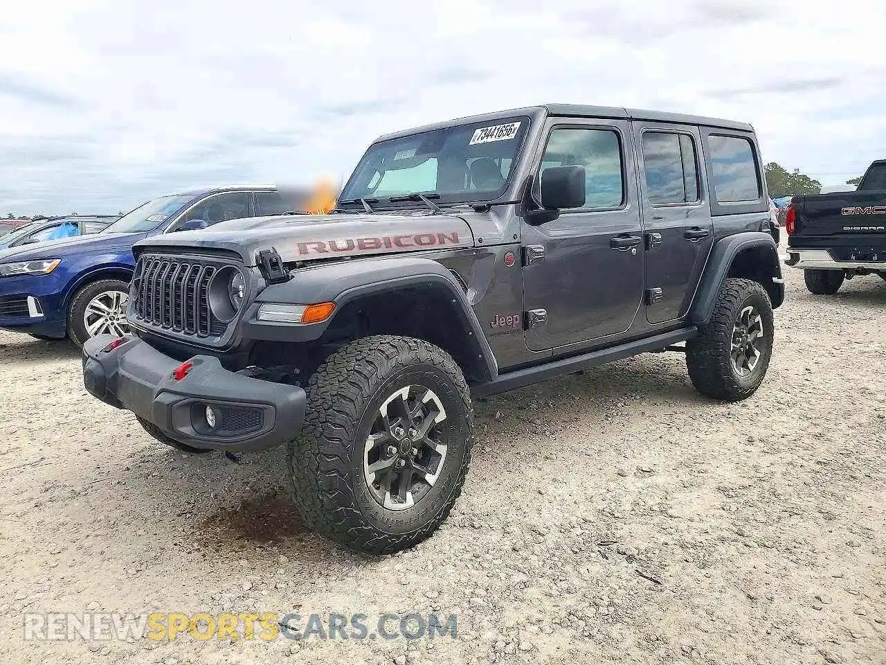 1 Photograph of a damaged car 1C4PJXFN3SW527053 JEEP WRANGLER 2025