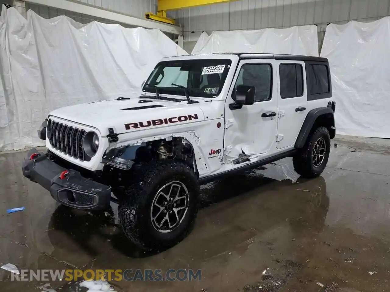1 Photograph of a damaged car 1C4PJXFN3SW559405 JEEP WRANGLER 2025