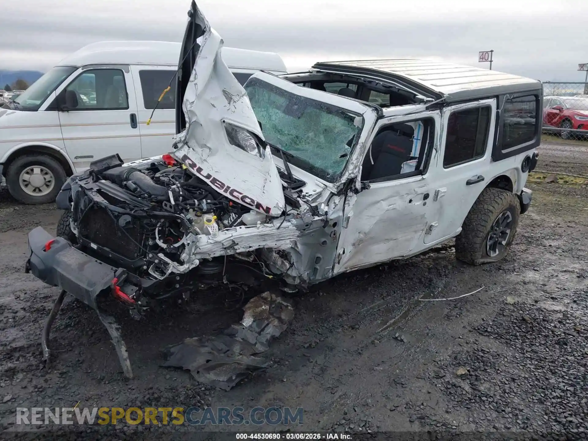 2 Photograph of a damaged car 1C4PJXFN4SW526512 JEEP WRANGLER 2025