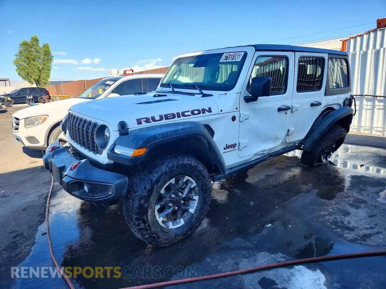 1 Photograph of a damaged car 1C4PJXFN4SW644107 JEEP WRANGLER 2025