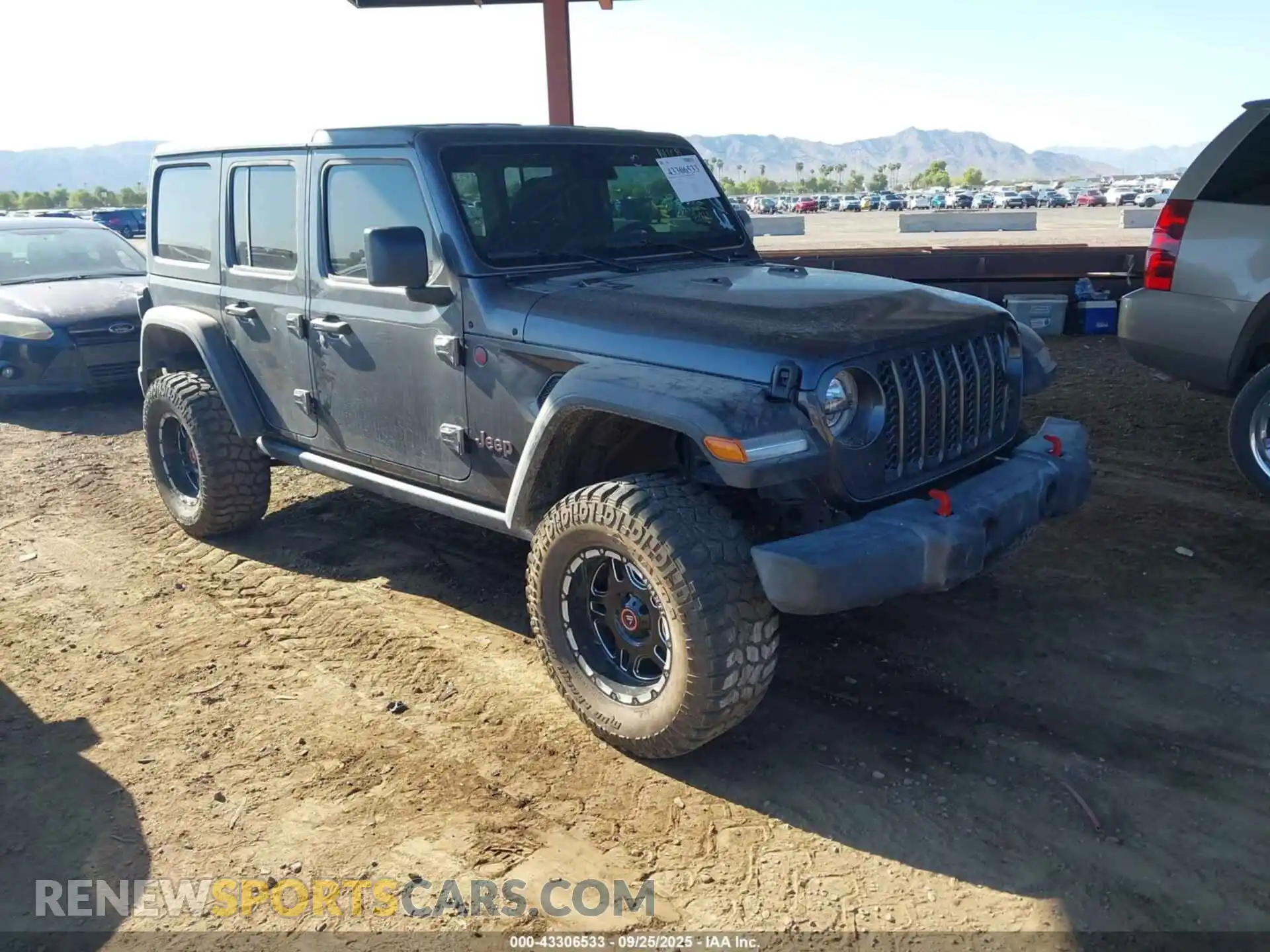 1 Photograph of a damaged car 1C4PJXFN5SW527412 JEEP WRANGLER 2025