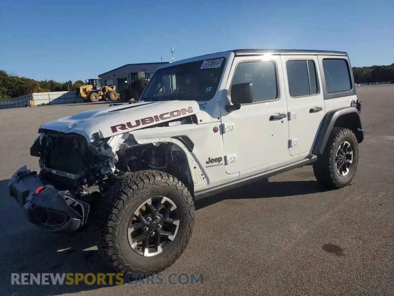 1 Photograph of a damaged car 1C4PJXFN5SW527636 JEEP WRANGLER 2025