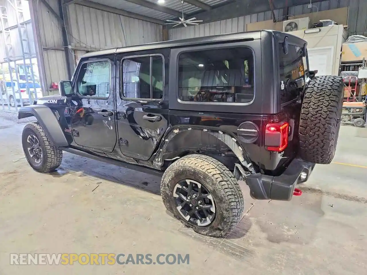 2 Photograph of a damaged car 1C4PJXFN5SW527779 JEEP WRANGLER 2025