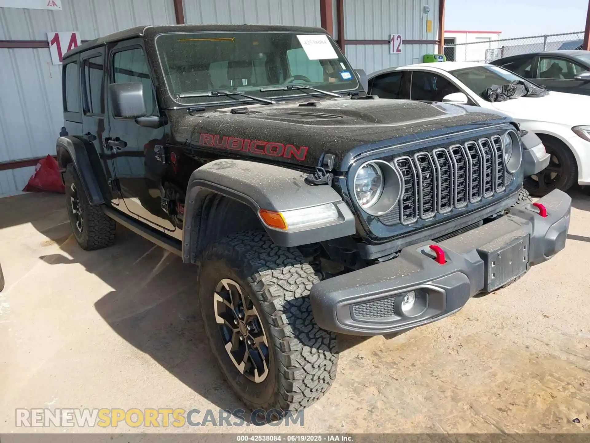 1 Photograph of a damaged car 1C4PJXFN5SW529094 JEEP WRANGLER 2025