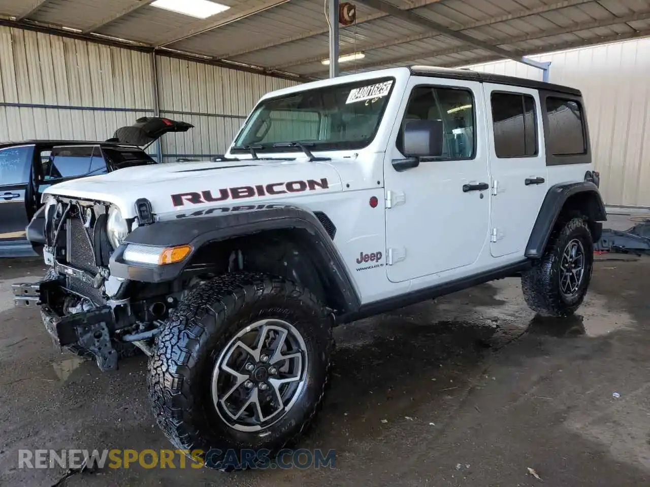 1 Photograph of a damaged car 1C4PJXFN5SW559423 JEEP WRANGLER 2025