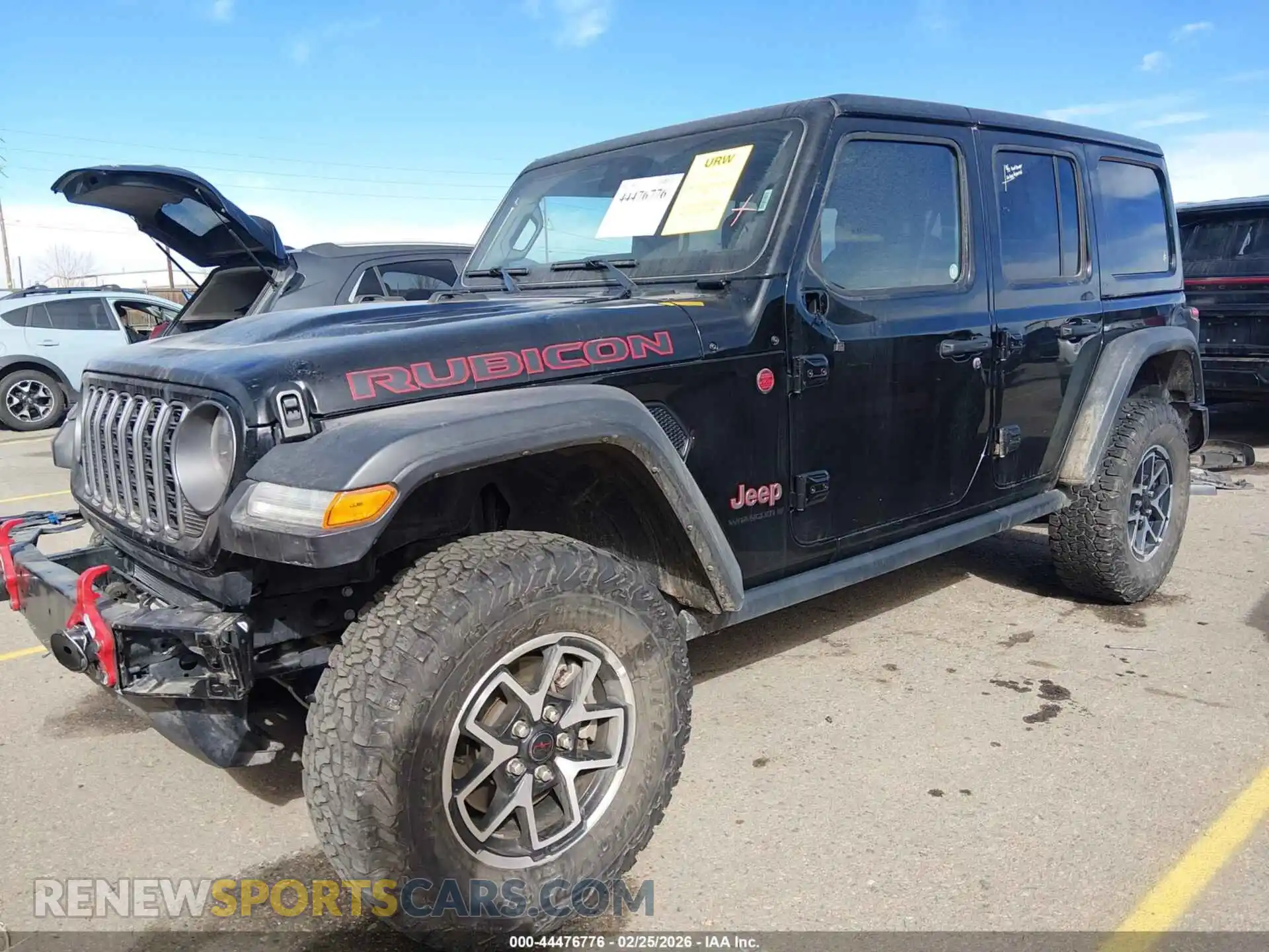 2 Photograph of a damaged car 1C4PJXFN5SW570308 JEEP WRANGLER 2025