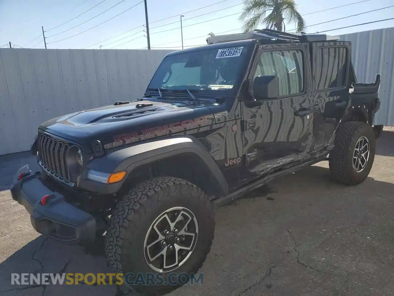 1 fotografías del automóvil dañado 1C4PJXFN5SW664138 JEEP WRANGLER 2025
