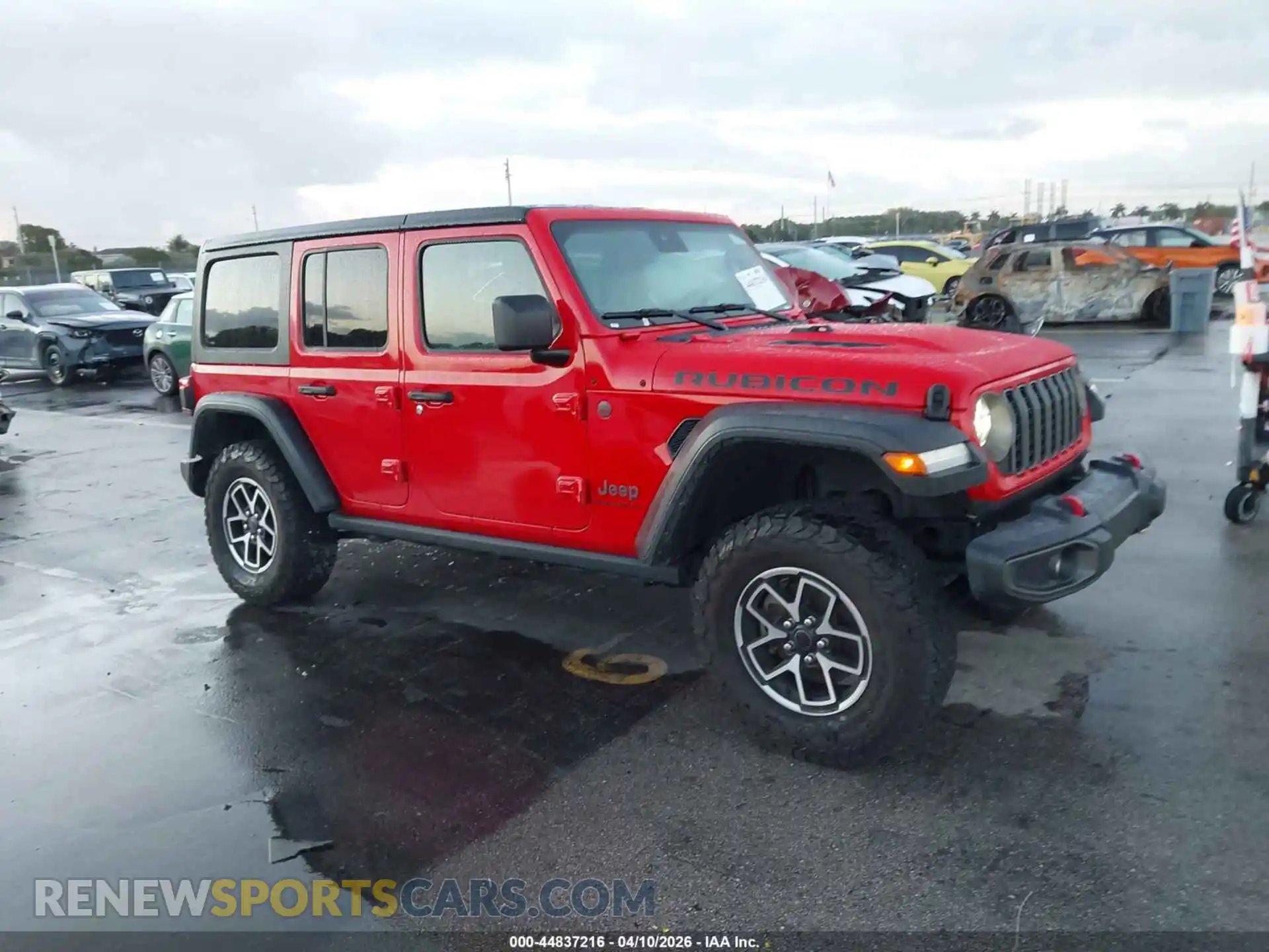 1 Photograph of a damaged car 1C4PJXFN6SW546681 JEEP WRANGLER 2025