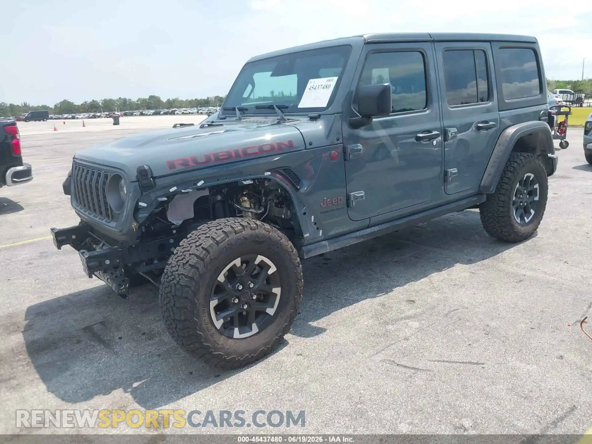 2 Photograph of a damaged car 1C4PJXFN6SW664195 JEEP WRANGLER 2025