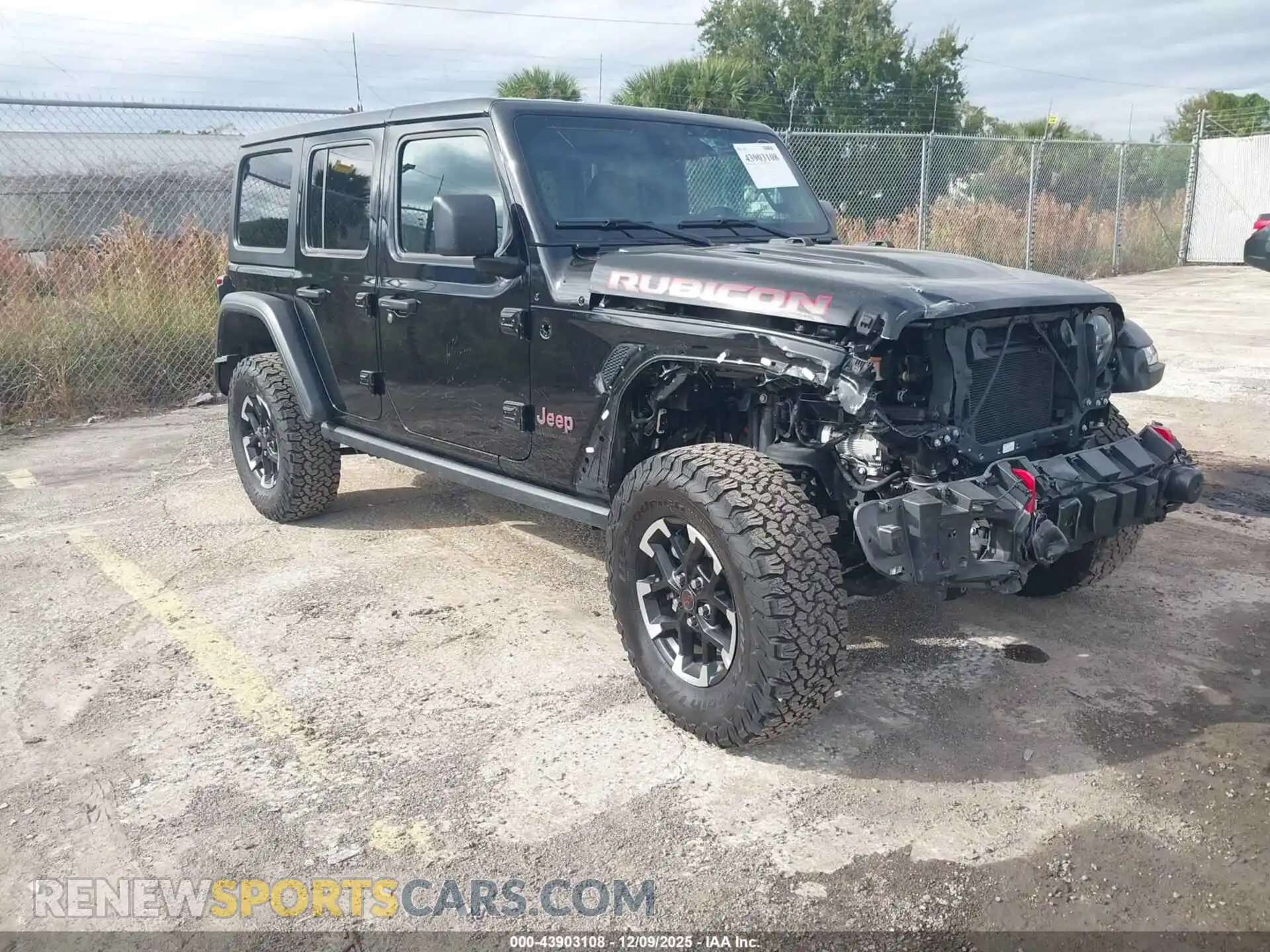1 fotografías del automóvil dañado 1C4PJXFN7SW526729 JEEP WRANGLER 2025