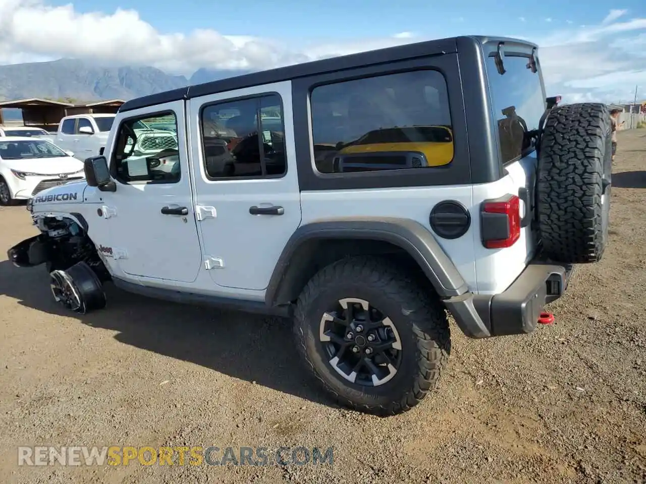 2 fotografías del automóvil dañado 1C4PJXFN7SW528979 JEEP WRANGLER 2025