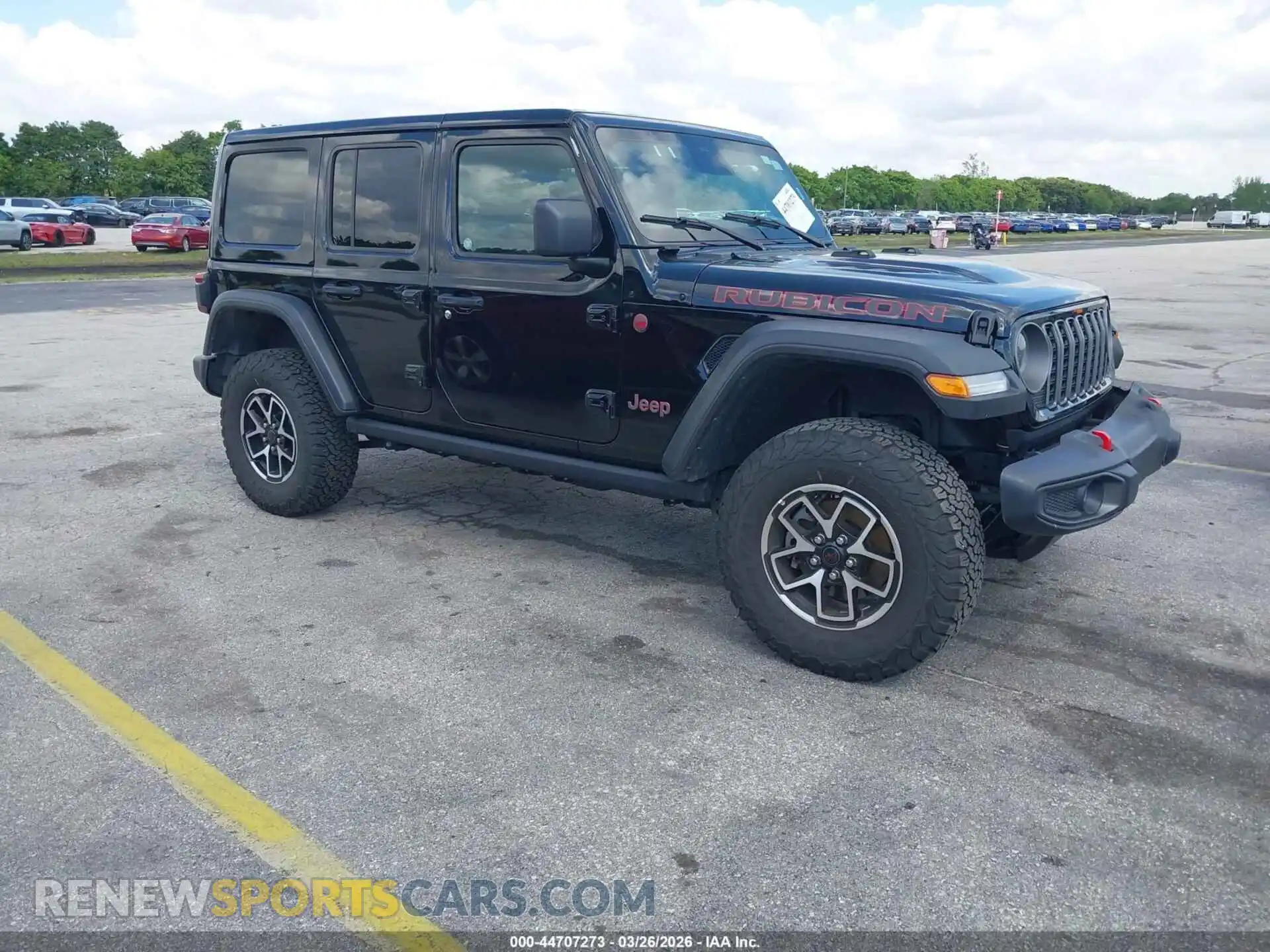 1 Photograph of a damaged car 1C4PJXFN7SW644831 JEEP WRANGLER 2025