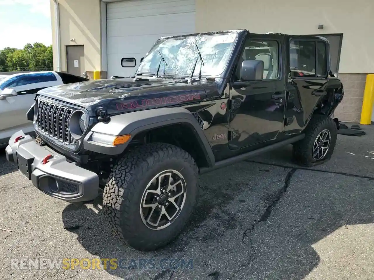 1 Photograph of a damaged car 1C4PJXFN8SW570285 JEEP WRANGLER 2025
