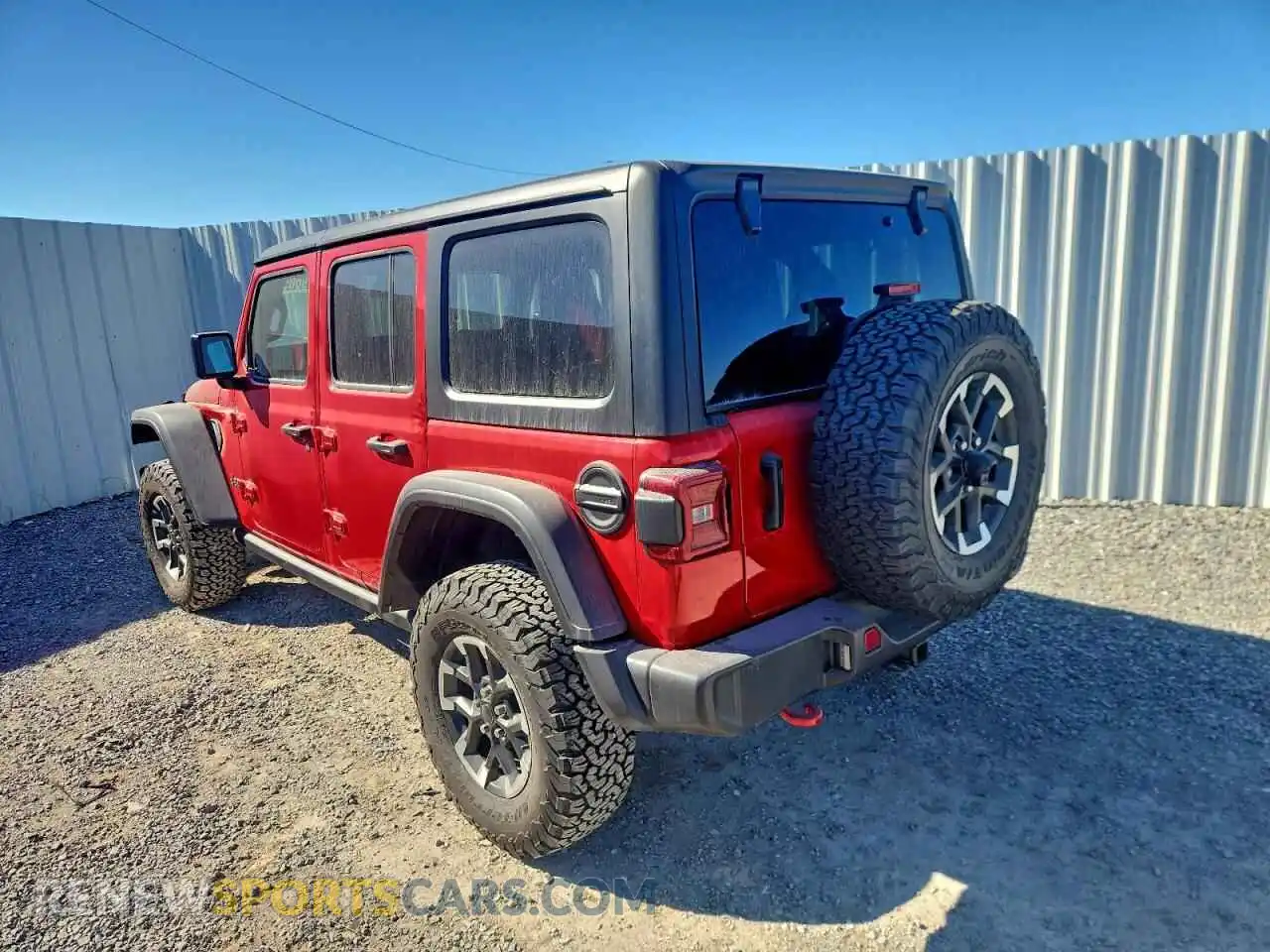 2 Photograph of a damaged car 1C4PJXFN8SW663758 JEEP WRANGLER 2025