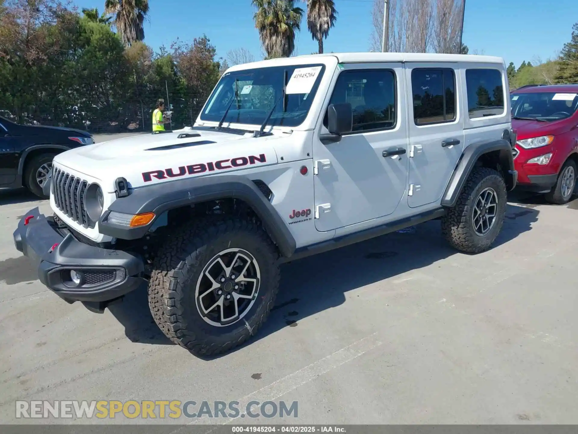 2 Photograph of a damaged car 1C4PJXFN9SW523685 JEEP WRANGLER 2025