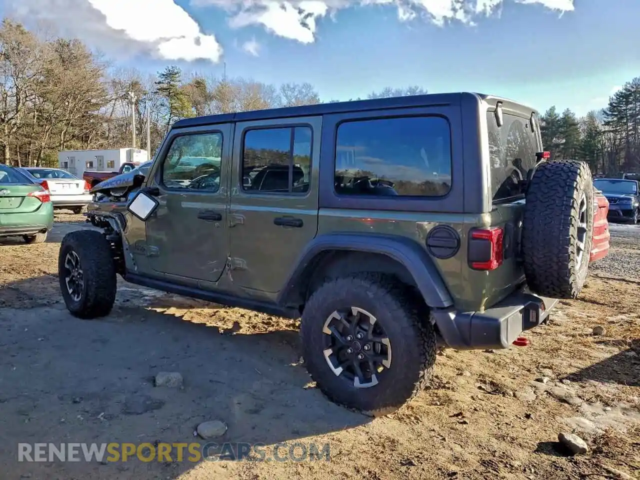 2 Photograph of a damaged car 1C4PJXFN9SW525503 JEEP WRANGLER 2025