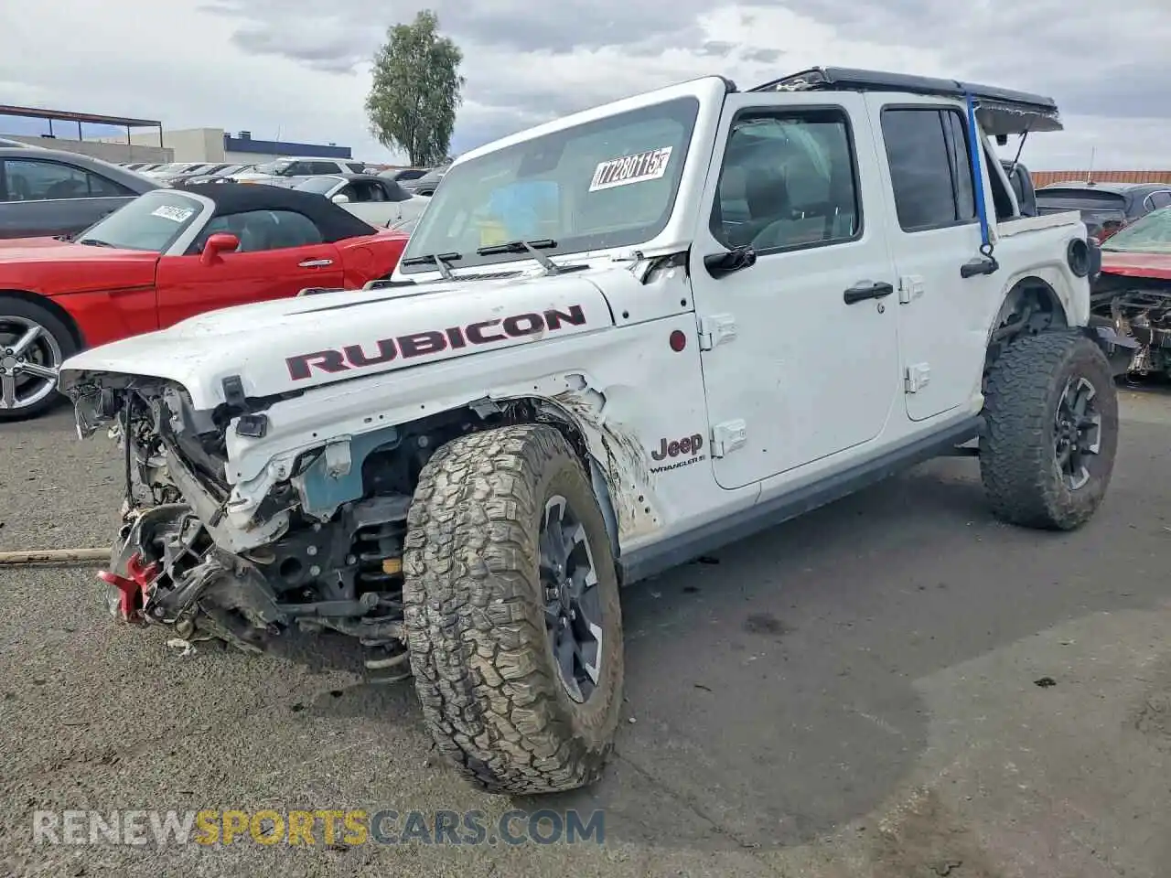1 Photograph of a damaged car 1C4PJXFN9SW529292 JEEP WRANGLER 2025