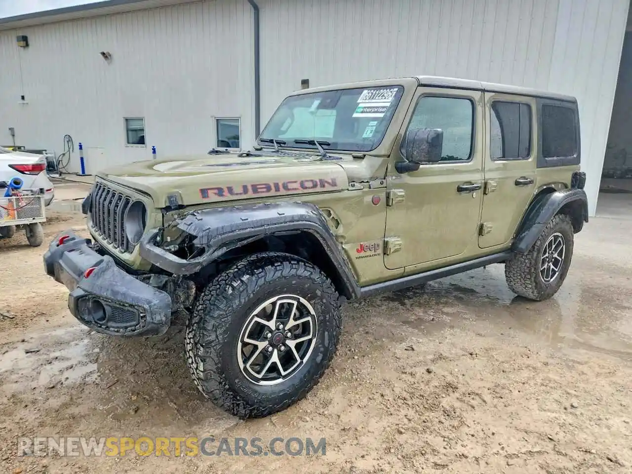 1 Photograph of a damaged car 1C4PJXFN9SW538767 JEEP WRANGLER 2025