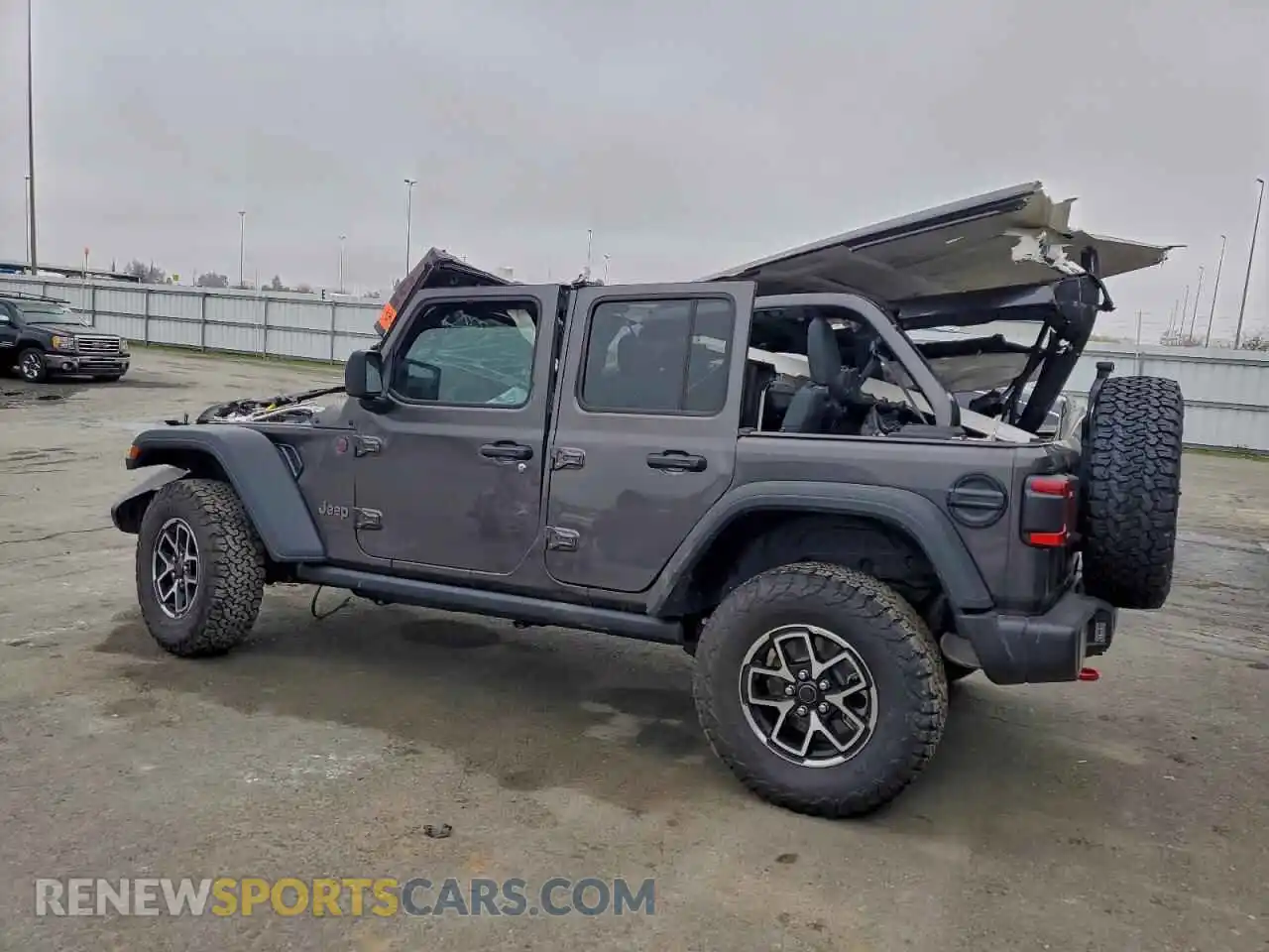 2 Photograph of a damaged car 1C4PJXFN9SW555682 JEEP WRANGLER 2025