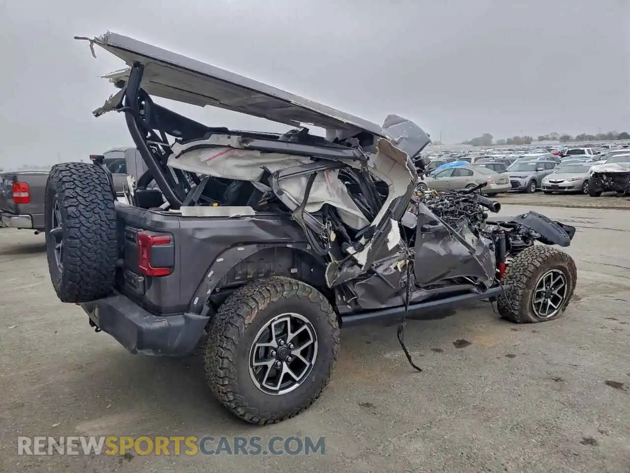 3 Photograph of a damaged car 1C4PJXFN9SW555682 JEEP WRANGLER 2025