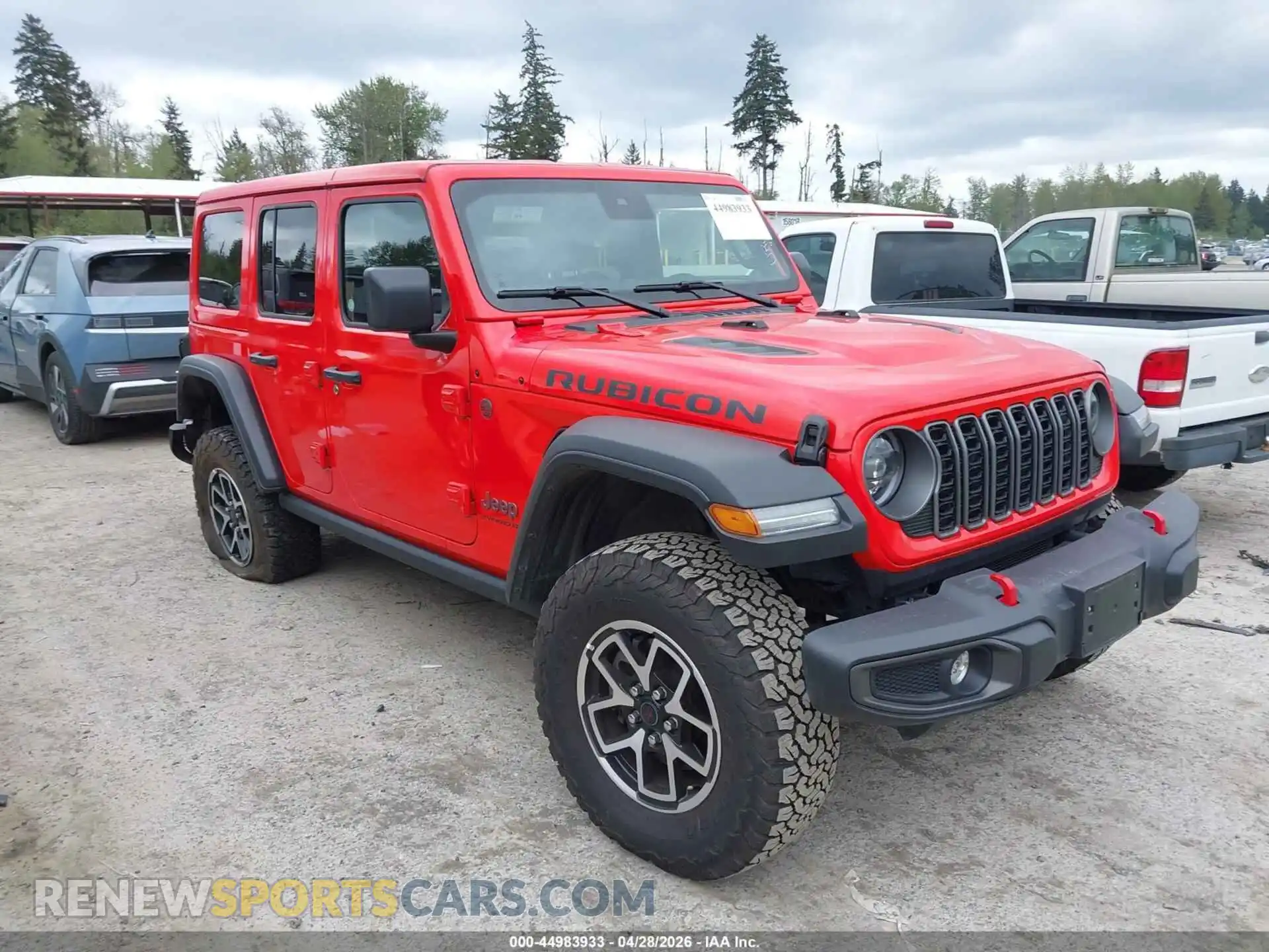 1 Photograph of a damaged car 1C4PJXFN9SW557559 JEEP WRANGLER 2025