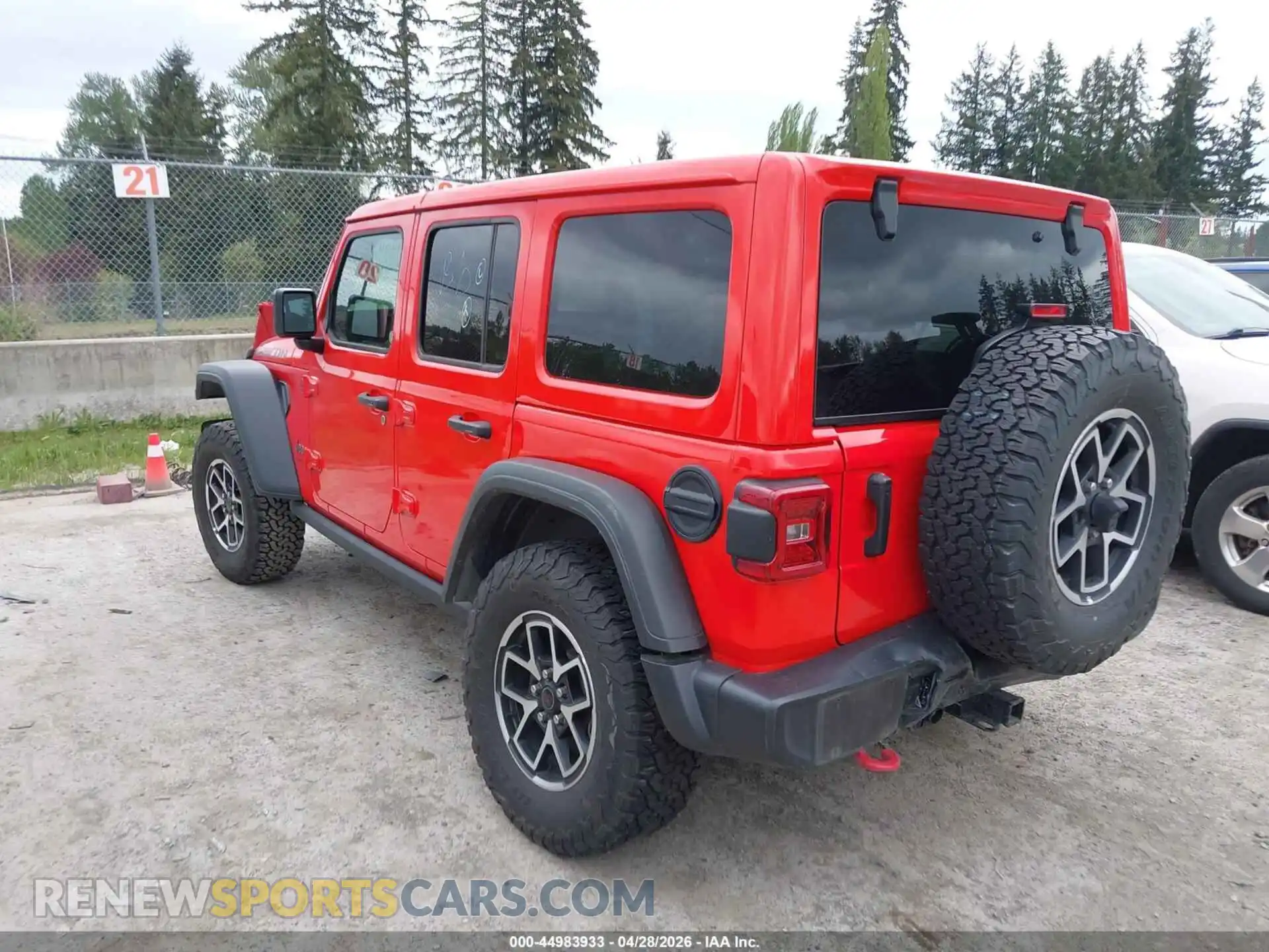 3 Photograph of a damaged car 1C4PJXFN9SW557559 JEEP WRANGLER 2025