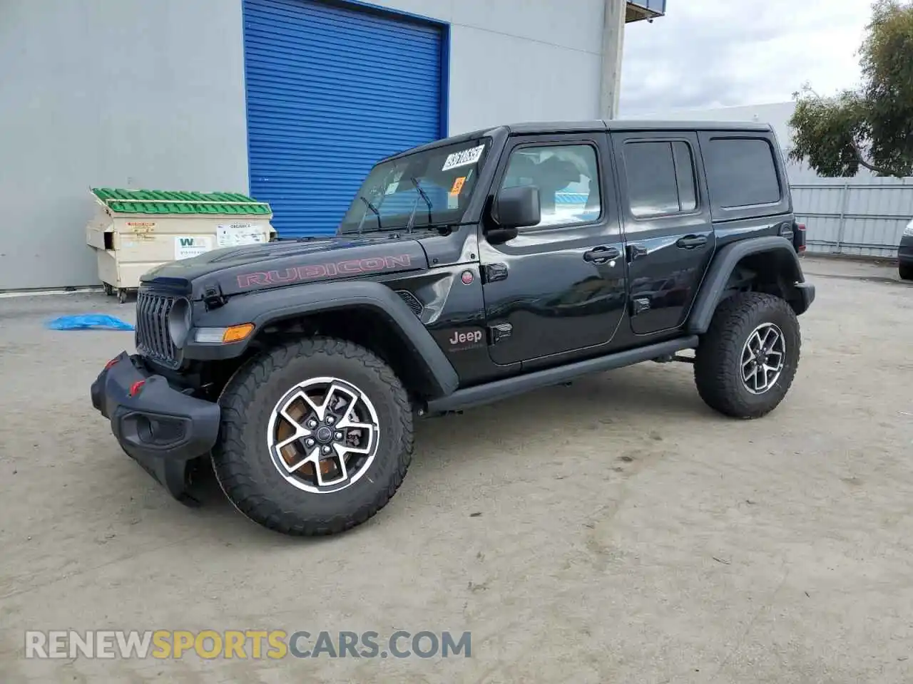 1 Photograph of a damaged car 1C4PJXFN9SW573583 JEEP WRANGLER 2025