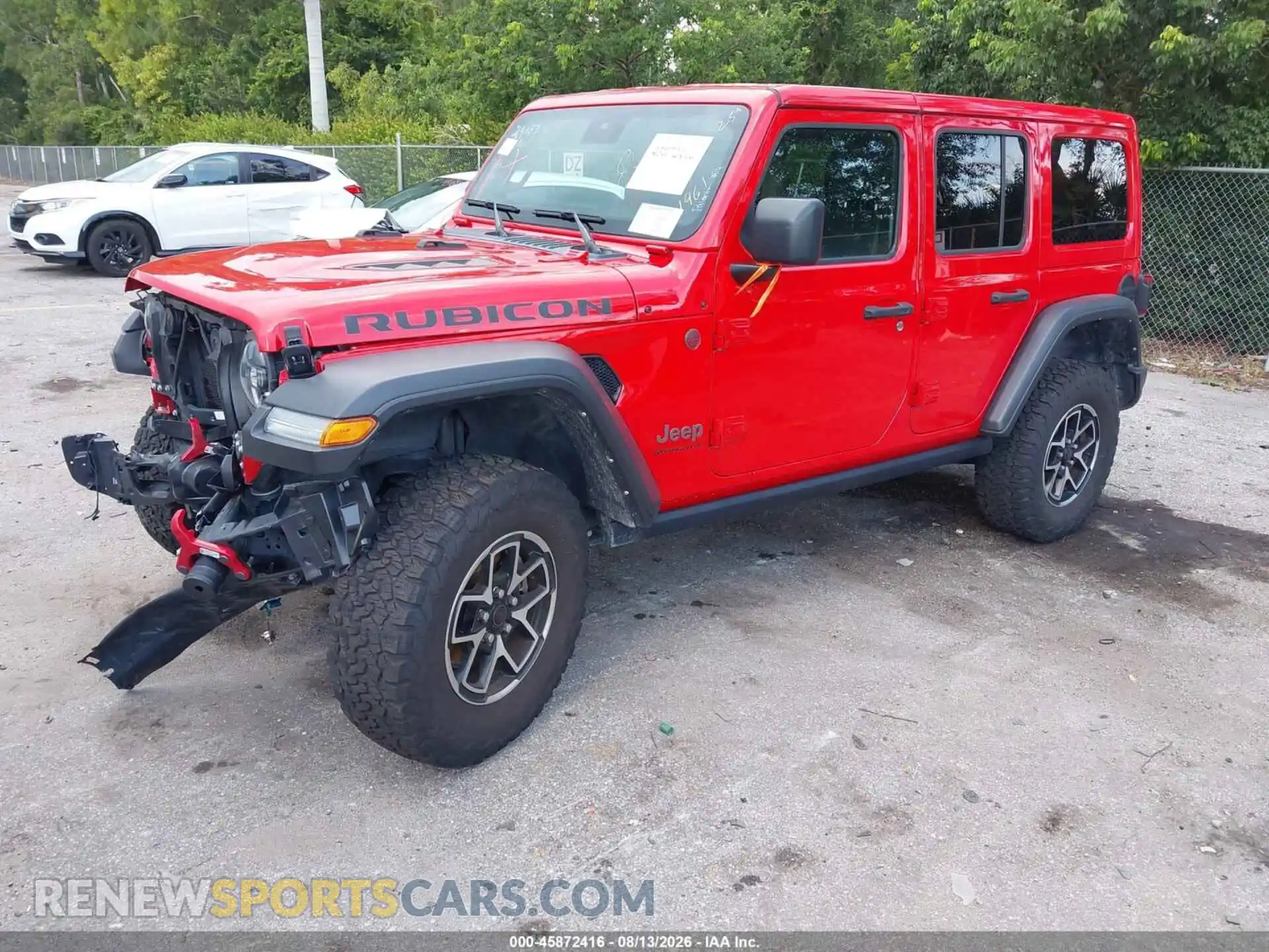 2 Photograph of a damaged car 1C4PJXFNXSW521461 JEEP WRANGLER 2025