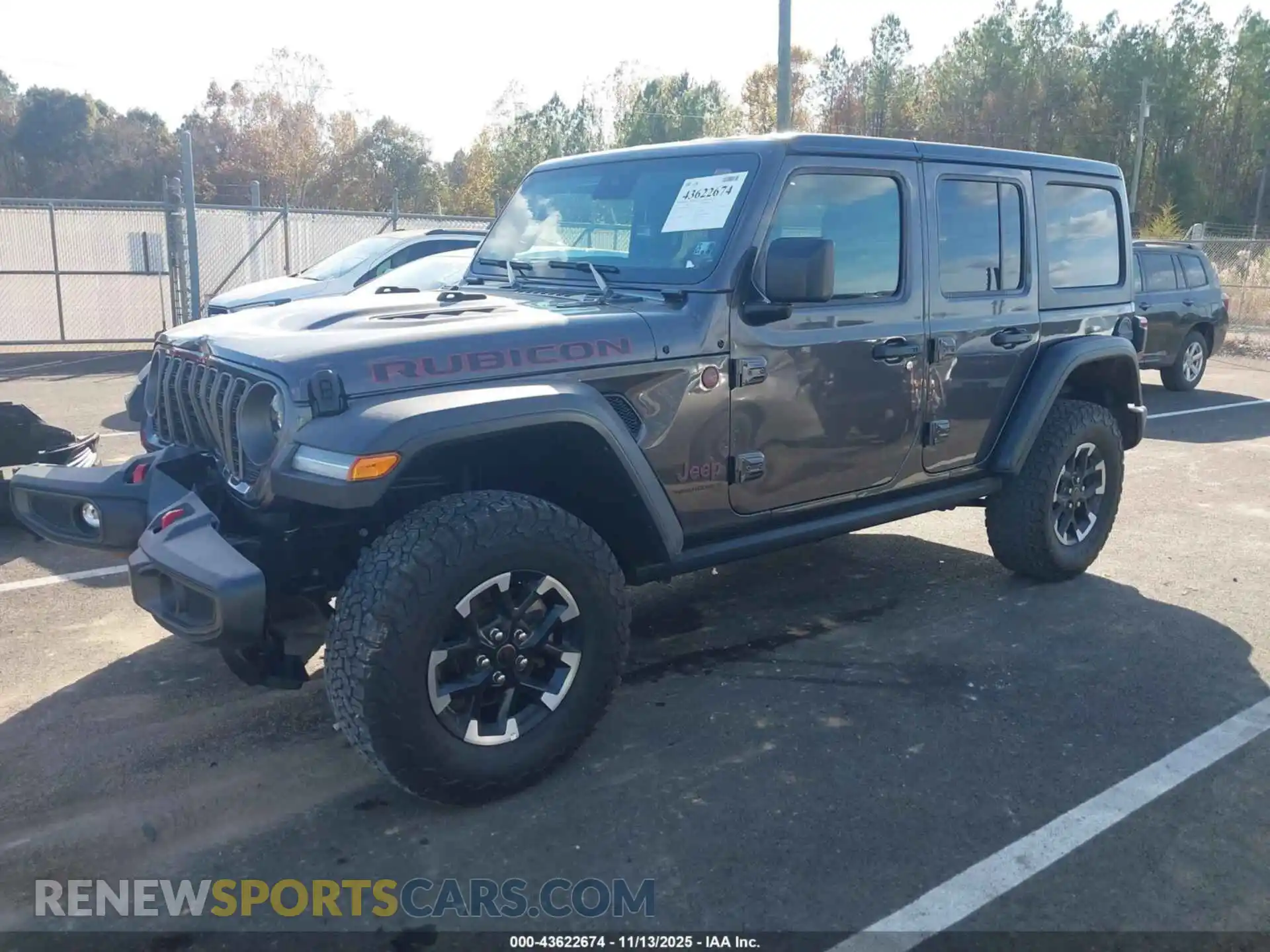 2 Photograph of a damaged car 1C4PJXFNXSW526028 JEEP WRANGLER 2025
