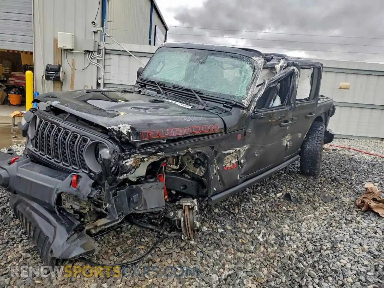 1 Photograph of a damaged car 1C4PJXFNXSW529205 JEEP WRANGLER 2025