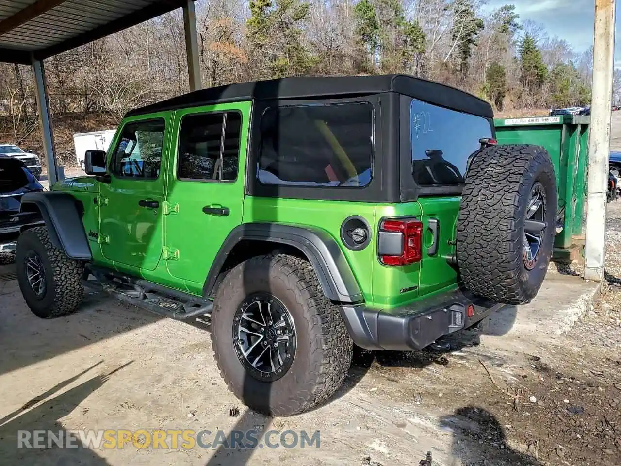 2 Photograph of a damaged car 1C4RJXDG3SW652728 JEEP WRANGLER 2025