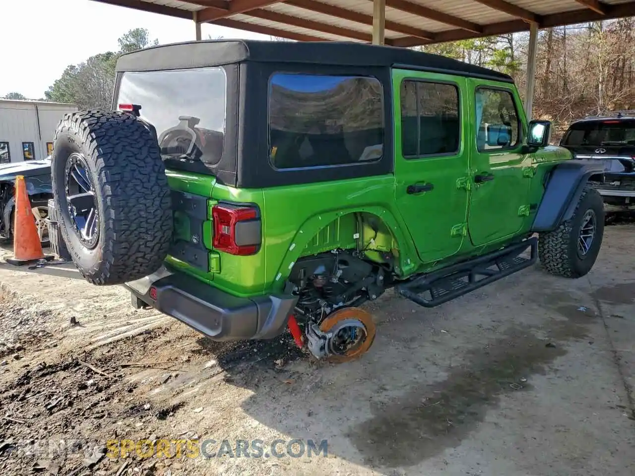 3 Photograph of a damaged car 1C4RJXDG3SW652728 JEEP WRANGLER 2025