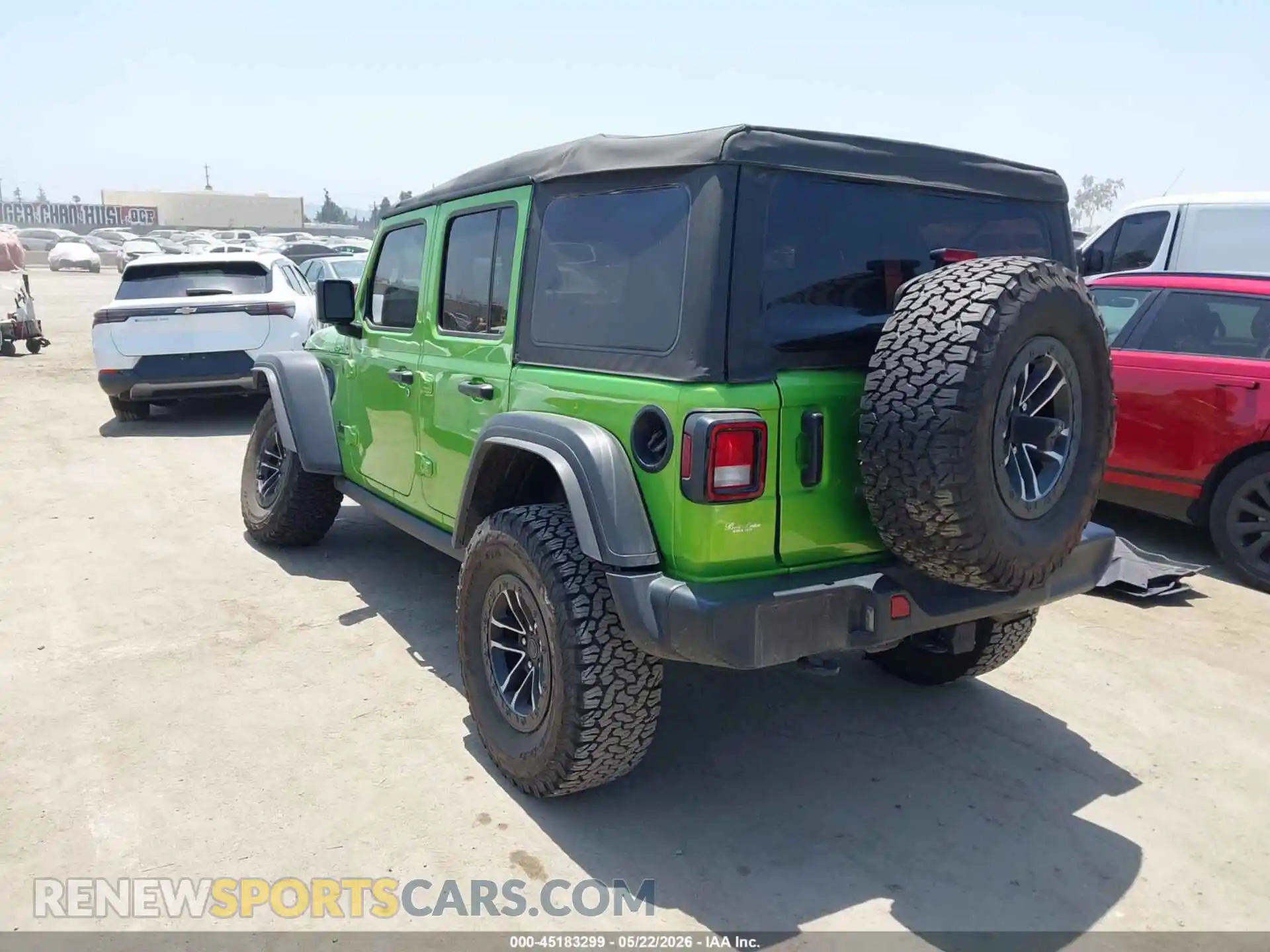 3 Photograph of a damaged car 1C4RJXDN4SW557044 JEEP WRANGLER 2025