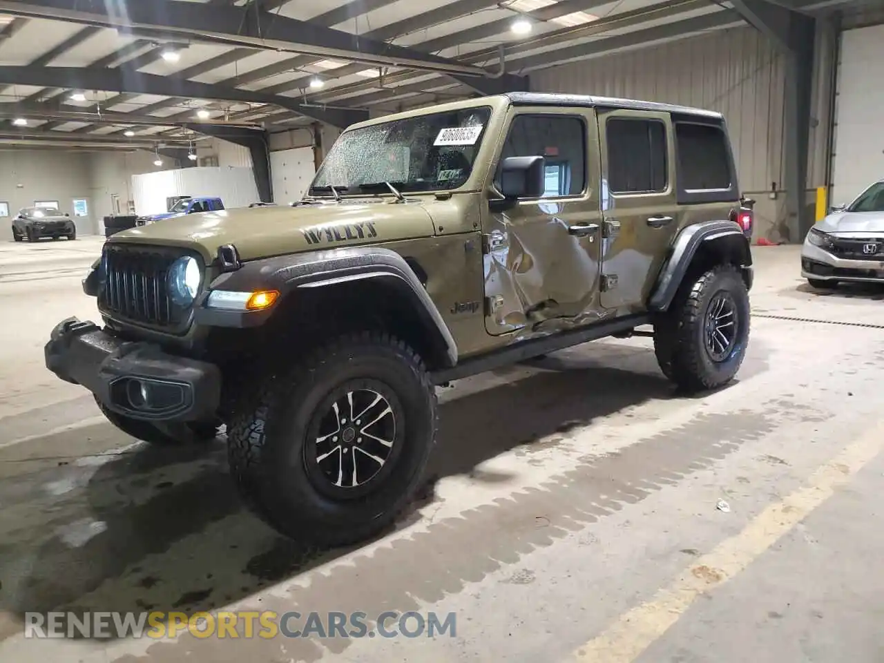 1 Фотография поврежденного автомобиля 1C4RJXDN8SW532423 JEEP WRANGLER 2025