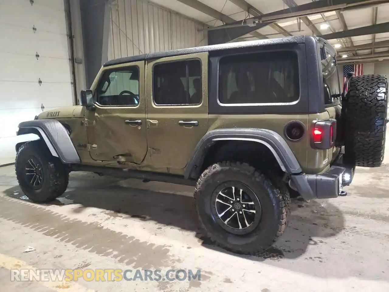 2 Фотография поврежденного автомобиля 1C4RJXDN8SW532423 JEEP WRANGLER 2025