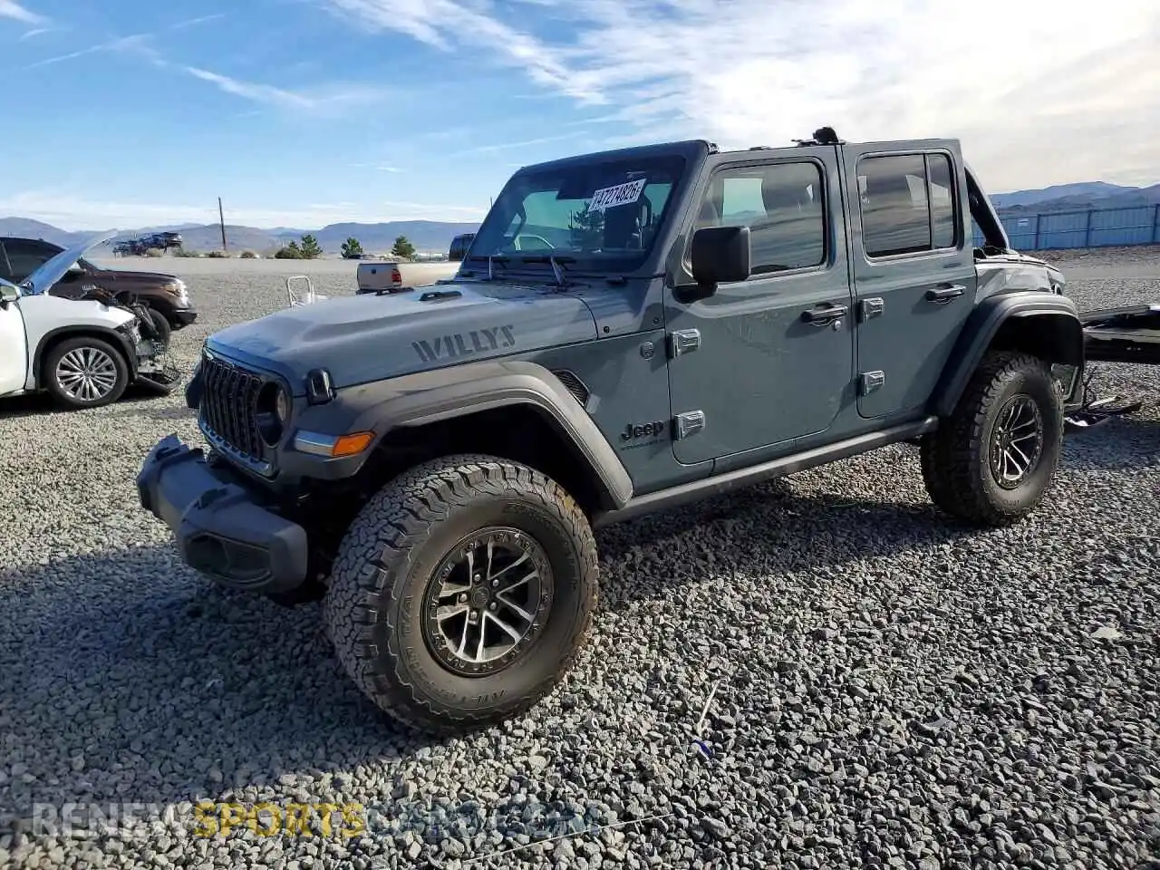 1 fotografías del automóvil dañado 1C4RJXDN8SW563235 JEEP WRANGLER 2025