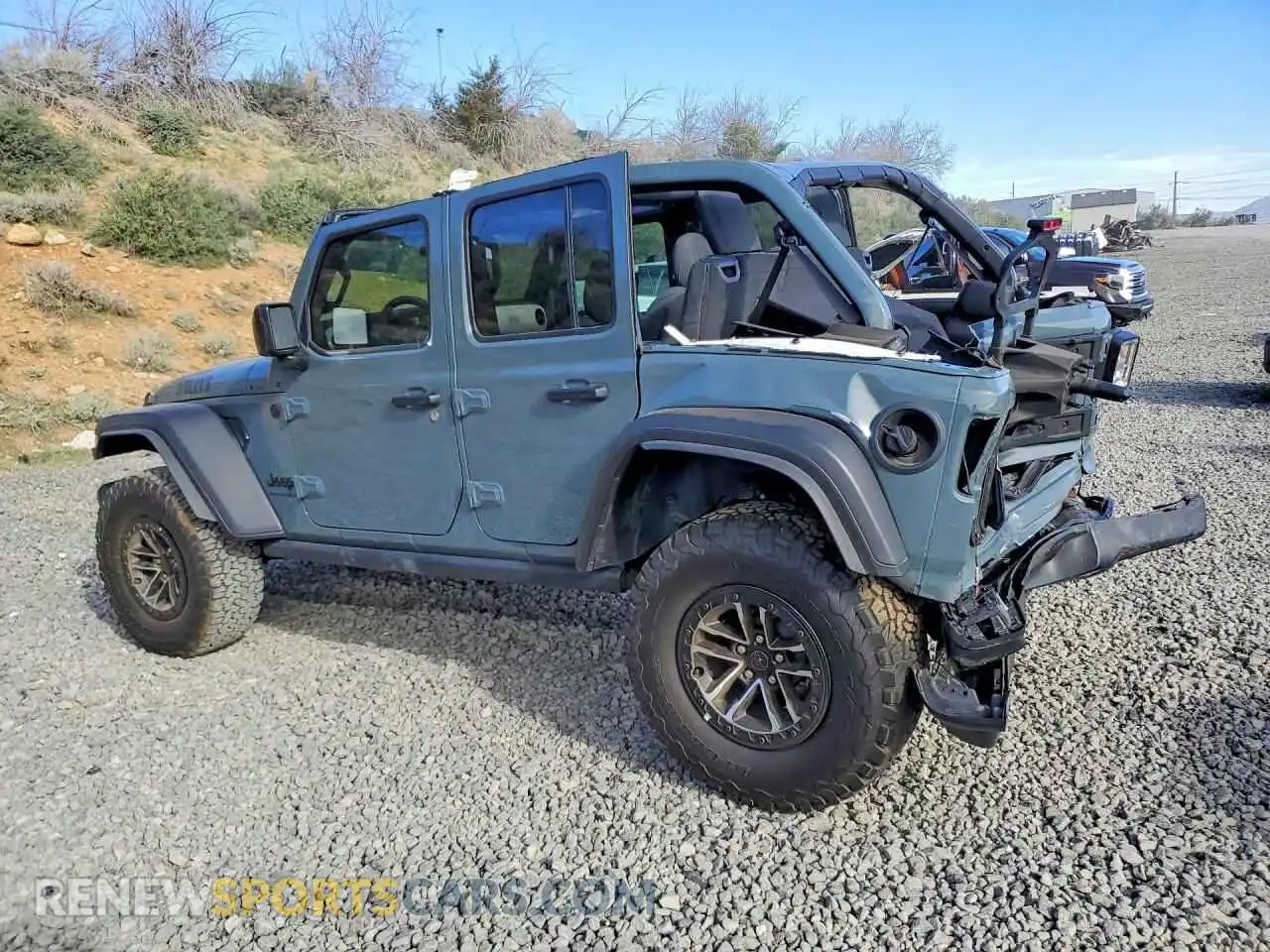 2 fotografías del automóvil dañado 1C4RJXDN8SW563235 JEEP WRANGLER 2025